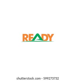 Word READY Design Logo Vector