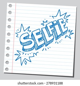 Word selfie