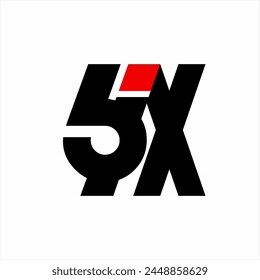 The word "Six" design with a unique illustration of the number 6 on the letter S.