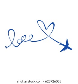 Word for T-shirt print graphics with heart