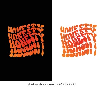 Word warp t-shirt design free vector