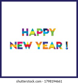 A word writing text showing concept of Happy New Year