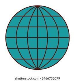 word y2k elements. vector illustration.