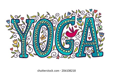 The word yoga.