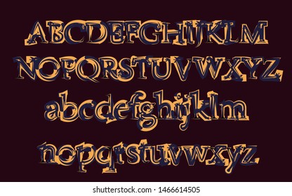 Wordart  art design vector Typeface letter 
