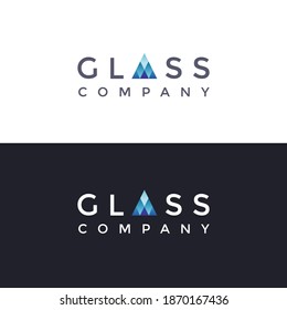 Wordmark Glass Company Logo Icon Vector Stock Vector (Royalty Free ...