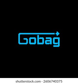 Wordmark logo for travel agency 