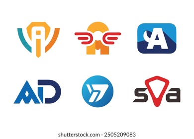 Wordmark logo vibrant illustration for colorful and lively brand identity