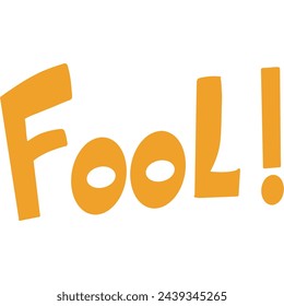 The words "April Fools' Day" are typically written in a playful and decorative font, perhaps with colorful letters against a bright background to evoke a sense of fun and excitement.