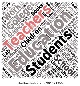 words cloud related to Education and relevant