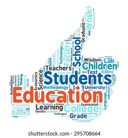 words cloud related to Education and relevant