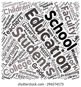 words cloud related to Education and relevant