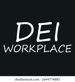 The words DEI, meaning diversity, equality and inclusion, on a colorful background.