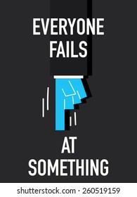 Words EVERYONE FAILS AT SOMETHING 