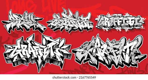 Words "Graffiti" in Graffiti art collections