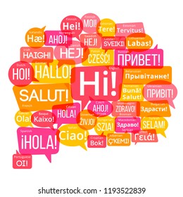 The words 