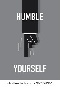 Words HUMBLE YOURSELF