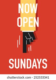 Words NOW OPEN SUNDAYS