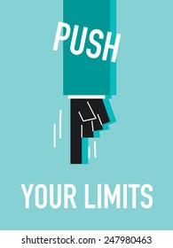 Words PUSH YOUR LIMITS