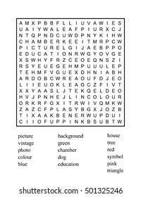 Words Search Puzzle 1