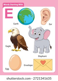Palabras que empiezan con la letra "E"