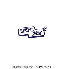 Las palabras “COMAMOS” están escritas en un estilo único con sombras. Las letras en negrita hacen que sea fácil de leer, mientras que las sombras detrás de las letras agregan un efecto elevado y tridimensional, haciendo que el logotipo se sienta vivo, llamativo y adecuado para marcas de comida o cafetería divertidas.