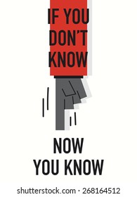 Words You Dont Know Now You Stock Vector (Royalty Free) 268164512 ...