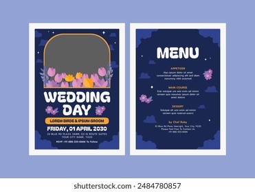 Woreta Wedding Invitation Template Card