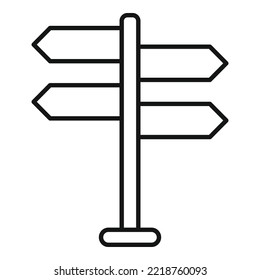 Work adaptation icon outline vector. Skill adapt. Soft strategy