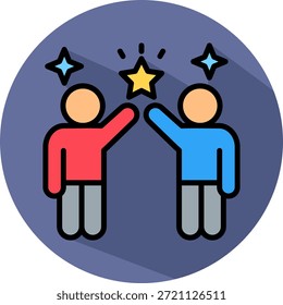 Ícone de ansiedade de trabalho ilustrações de vetor isométricas