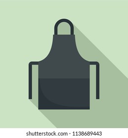 Work apron icon. Flat illustration of work apron vector icon for web design