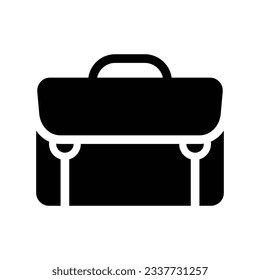 work bag icon. business bag vector illustration