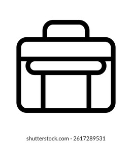 Work Bag Icon Vector Symbol Design Illustration