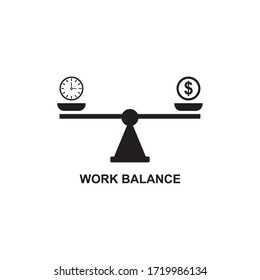 WORK BALANCE ICON , BALANCE ICON