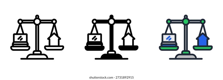 El equilibrio laboral es mantener límites saludables entre las responsabilidades profesionales y la vida personal.