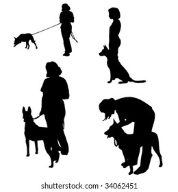 work with Belgian shepherd
