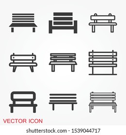 Work Bench Icon. Simple Illustration Of Work Bench Vector Icon Logo Isolated On Background