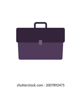 work briefcase icon, baggagge vector illustration