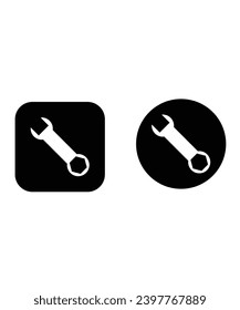 work button icon, vector best flat icon.