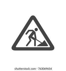 Work button vector icon