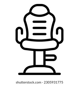 Work chair icon outline vector. Esport gamer. Art design
