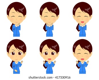 Work clothes woman set