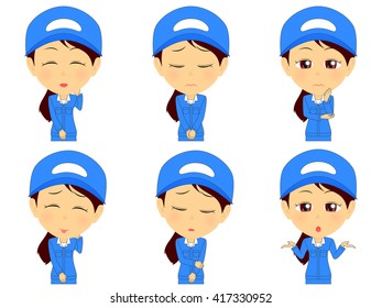 Work clothes woman set