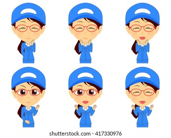 Work clothes woman set
