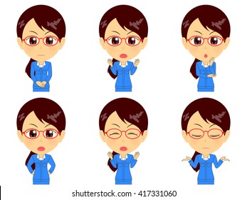 Work clothes woman set