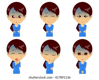 Work clothes woman set