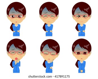 Work clothes woman set