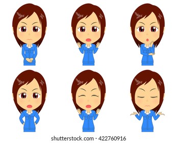 Work clothes woman set