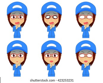 Work clothes woman set