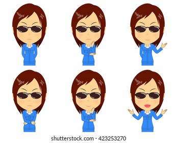 Work clothes woman set